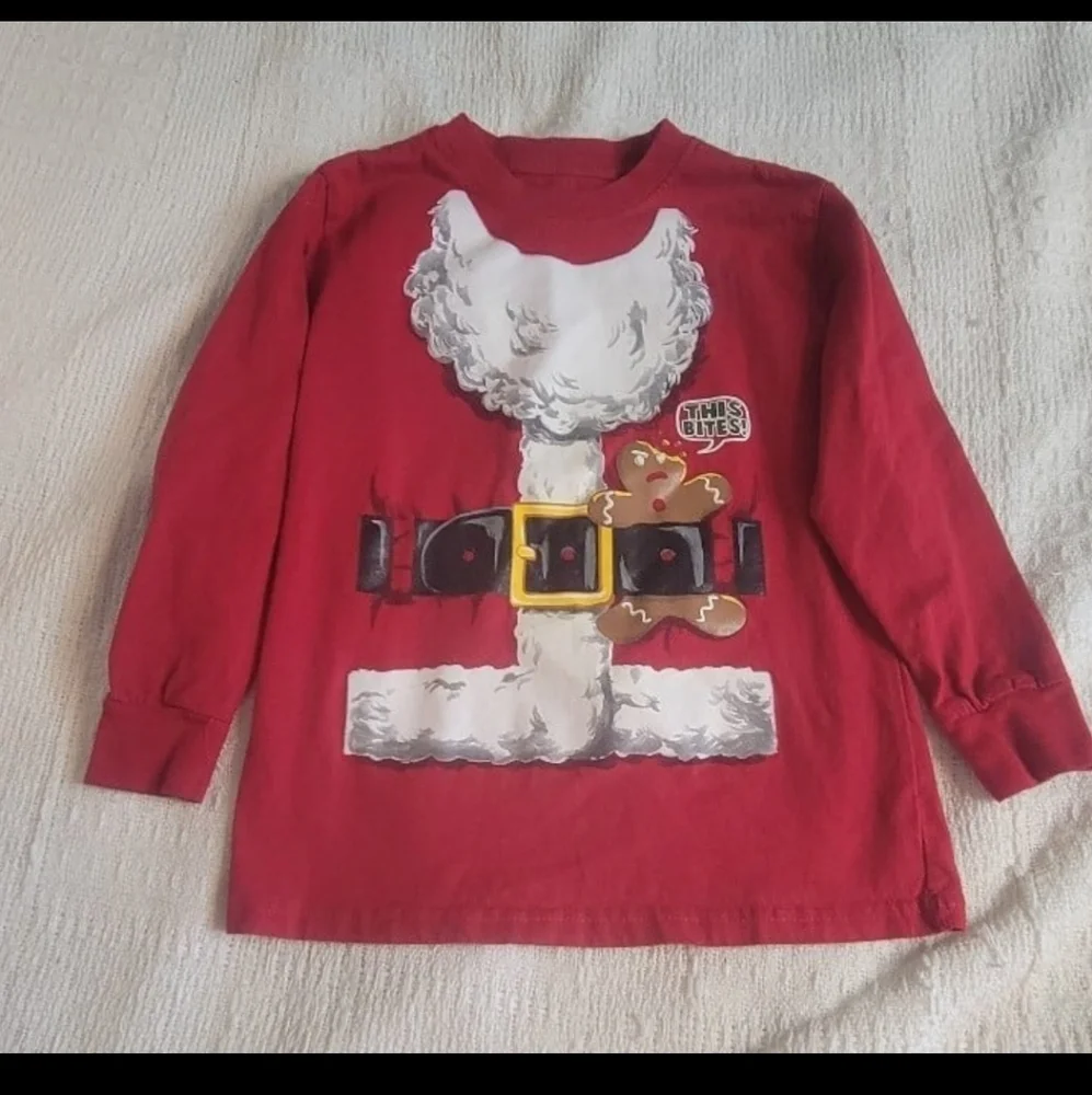Boys holiday time Christmas sweater size S 6/7